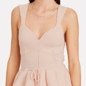 STAUD Coco Tank Top Light Pink